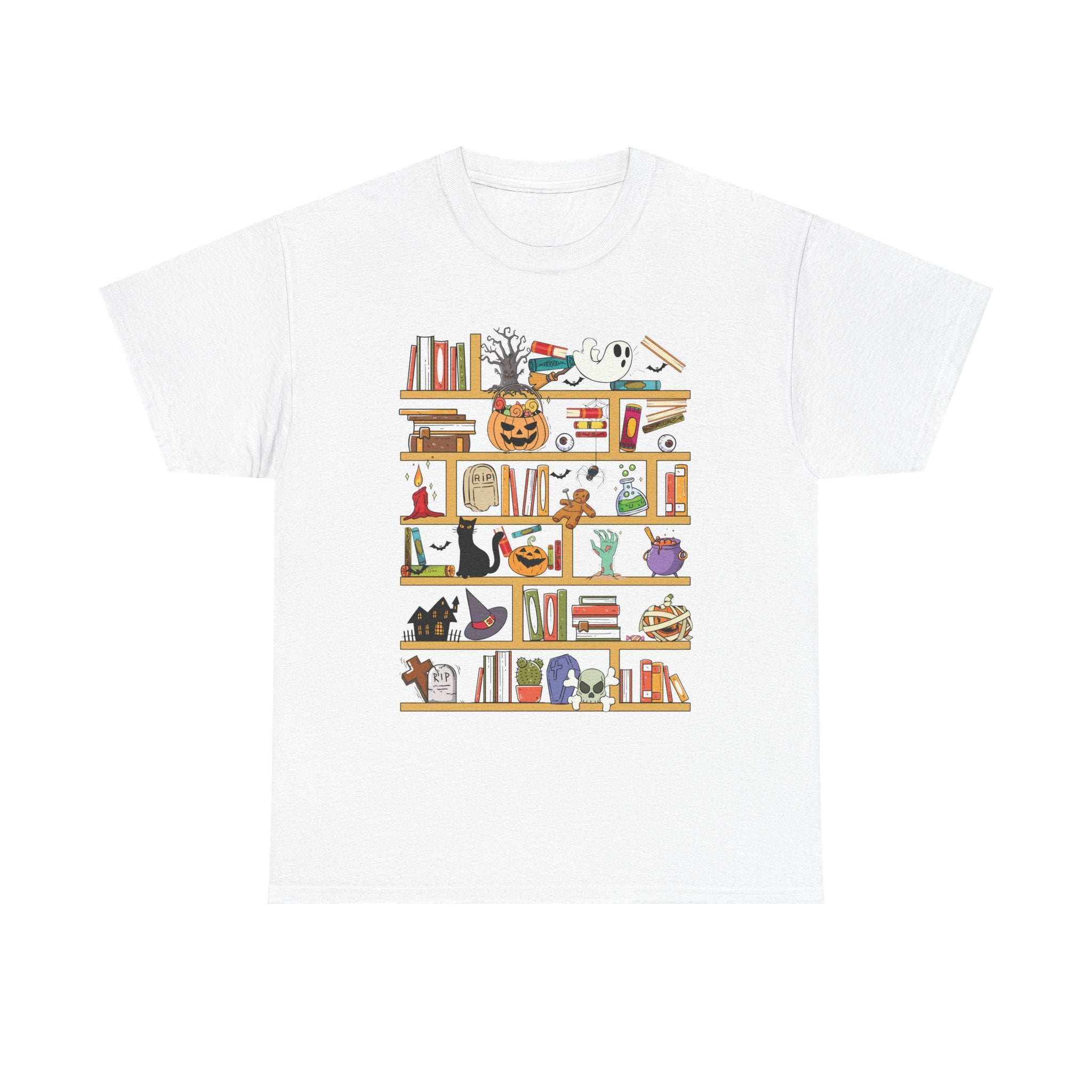 Book Lover Librarian Halloween T-Shirt