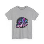 Neon Sagittarius Zodiac Tee
