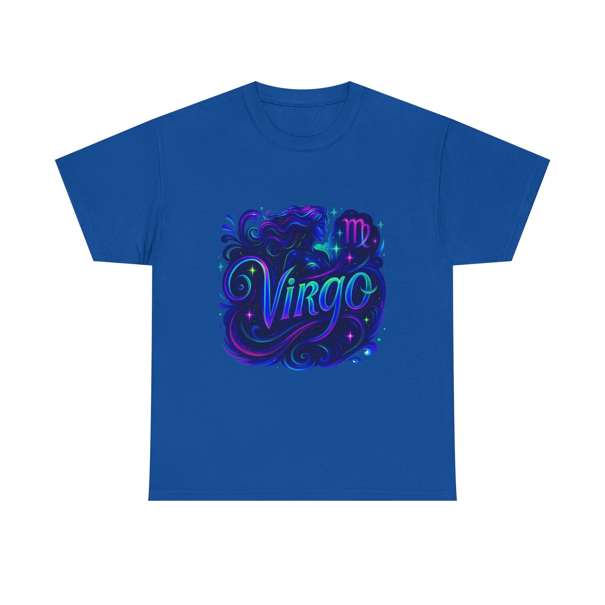 Neon Virgo Zodiac Tee