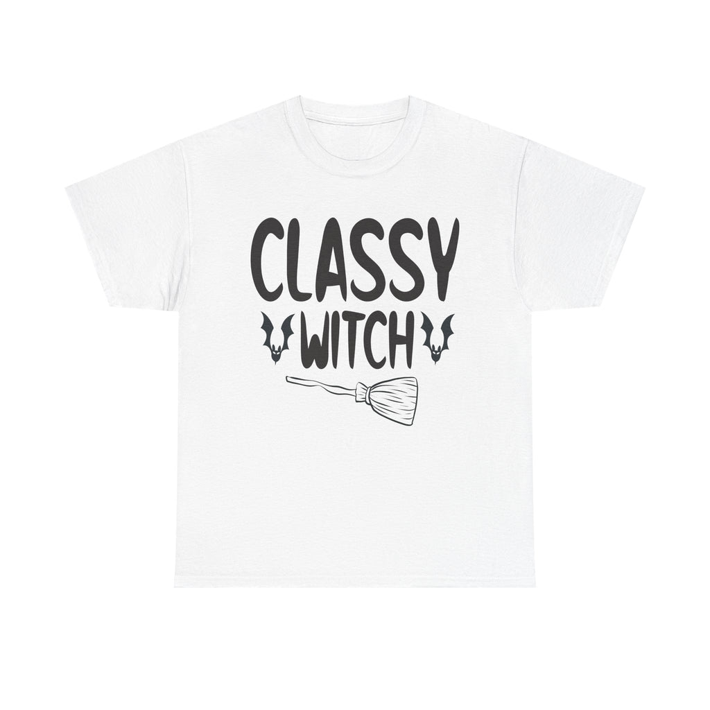 Classy Witch Halloween Tee