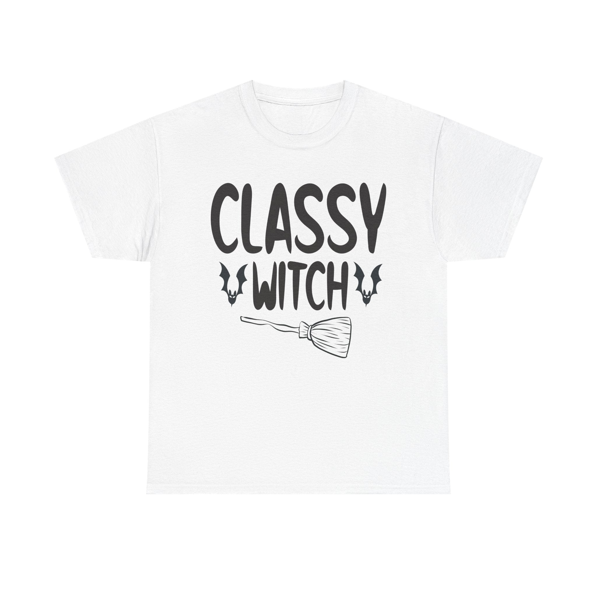 Classy Witch Halloween Tee