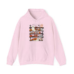 Funny Ghost Book Lovers Halloween Library Spooky Season Hoodie