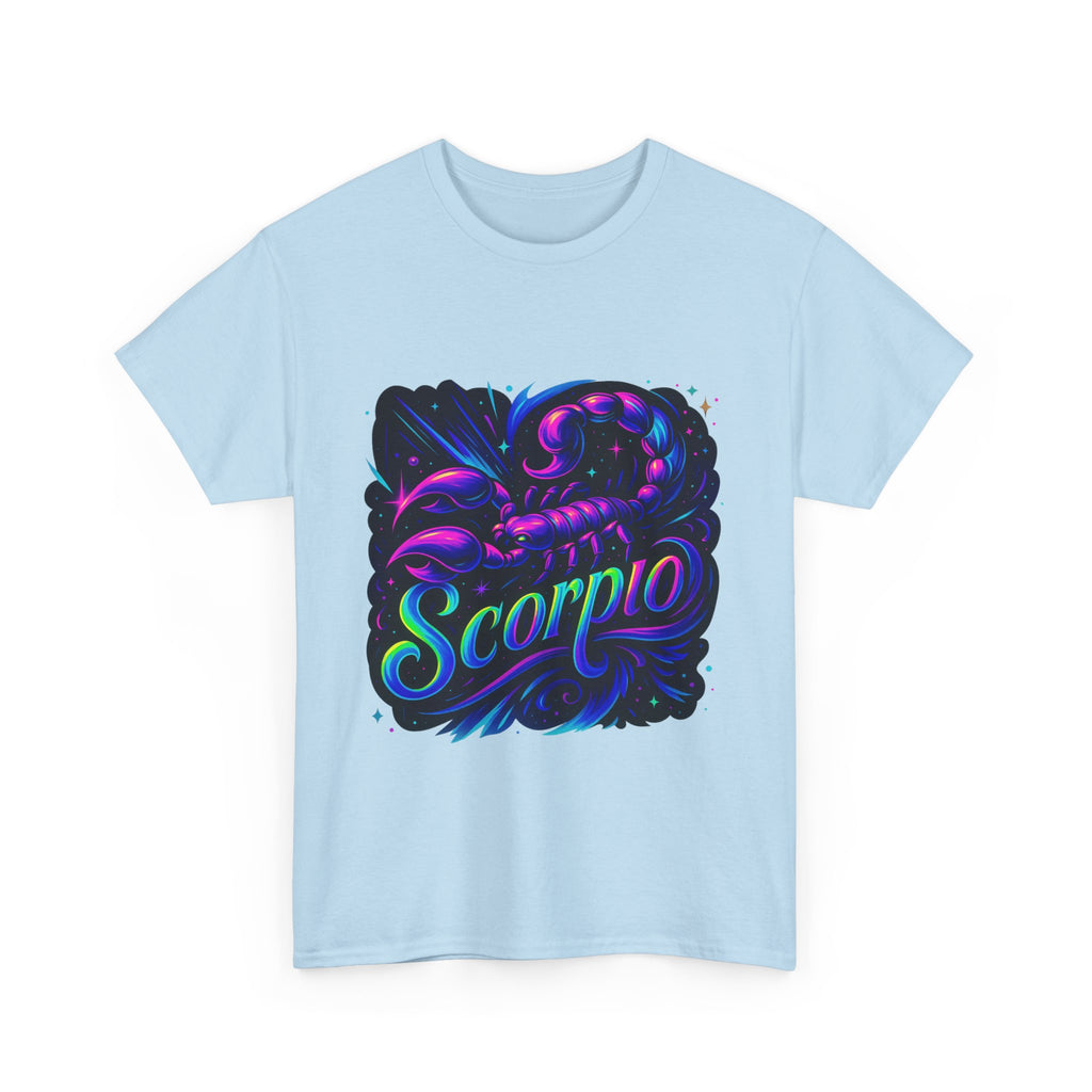 Neon Scorpio Zodiac Tee