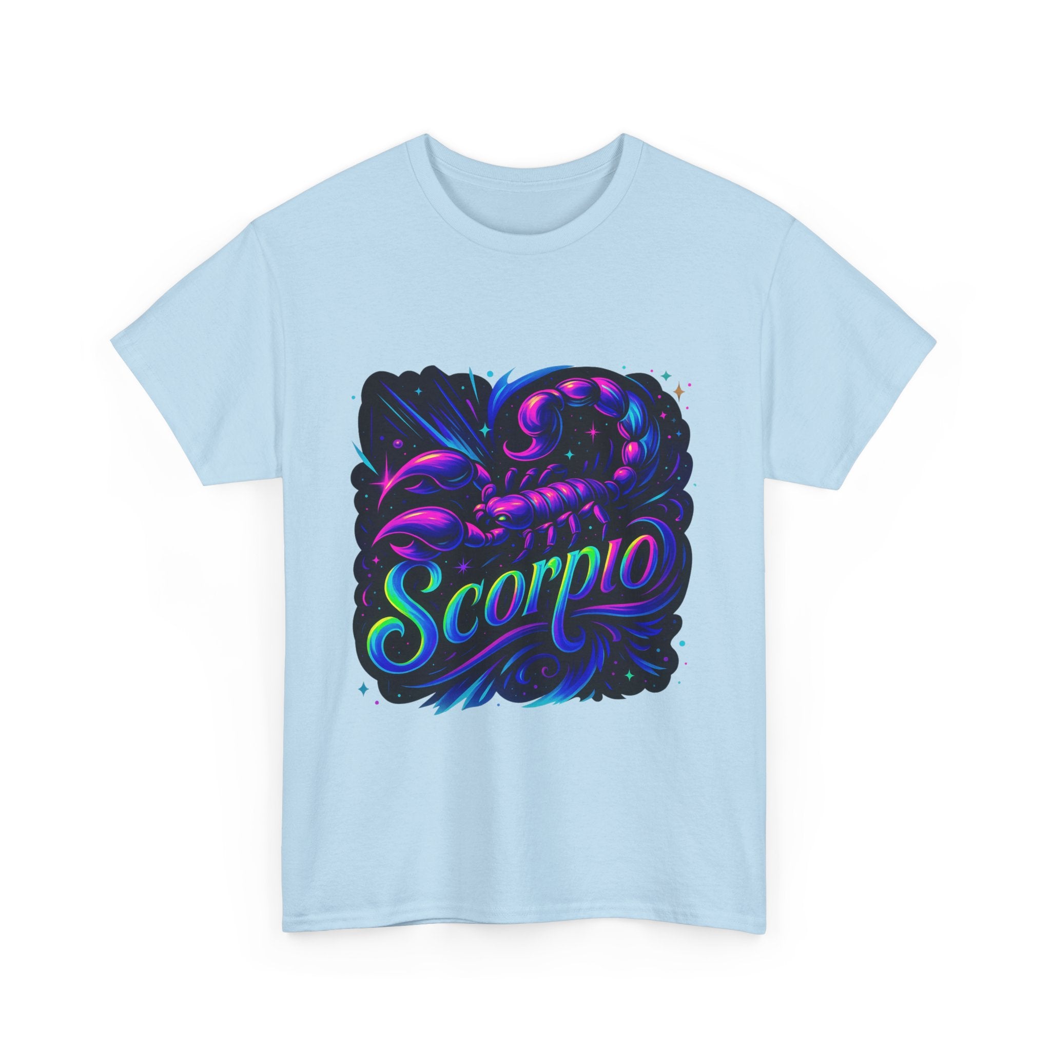Neon Scorpio Zodiac Tee
