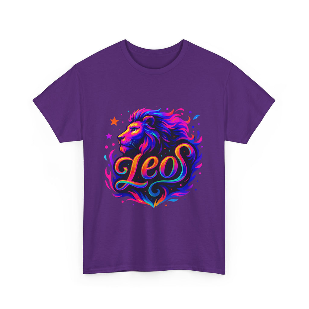 Neon Leo Zodiac Tee