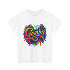 Neon Gemini Zodiac Tee