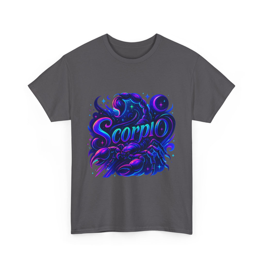 Neon Scorpio Zodiac Tee