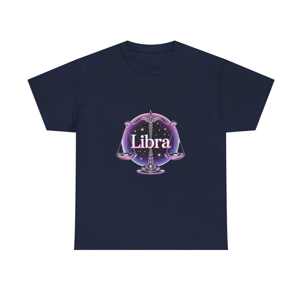 Neon Libra Zodiac Tee