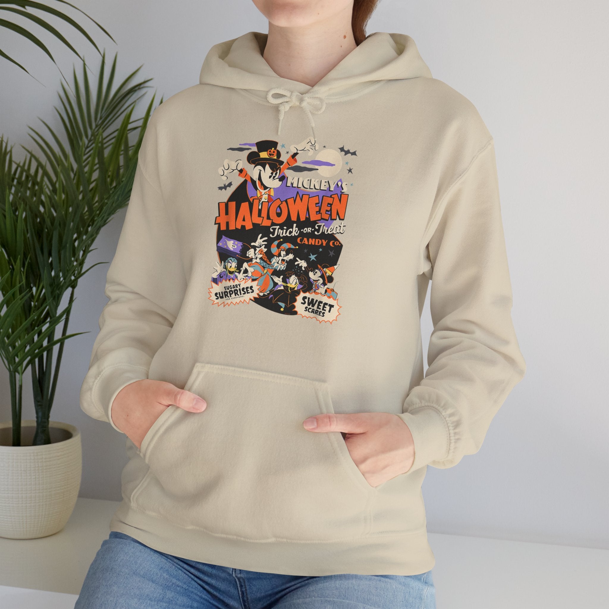 Hooded Sweatshirt Mickey's Trick or Treat Halloween Hoodie