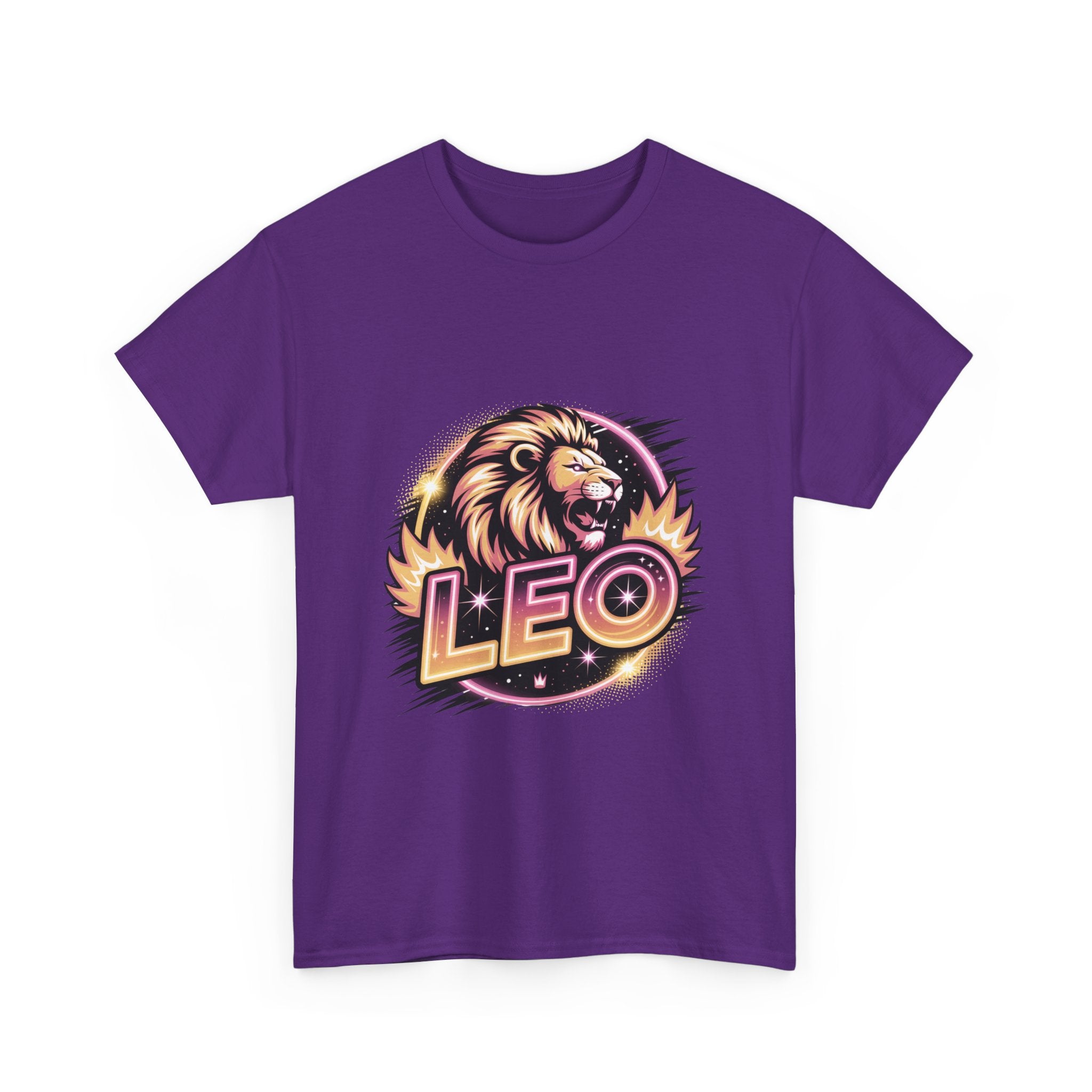 Neon Leo Zodiac Tee