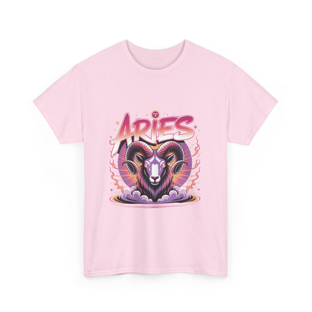Neon Aries Zodiac Tee