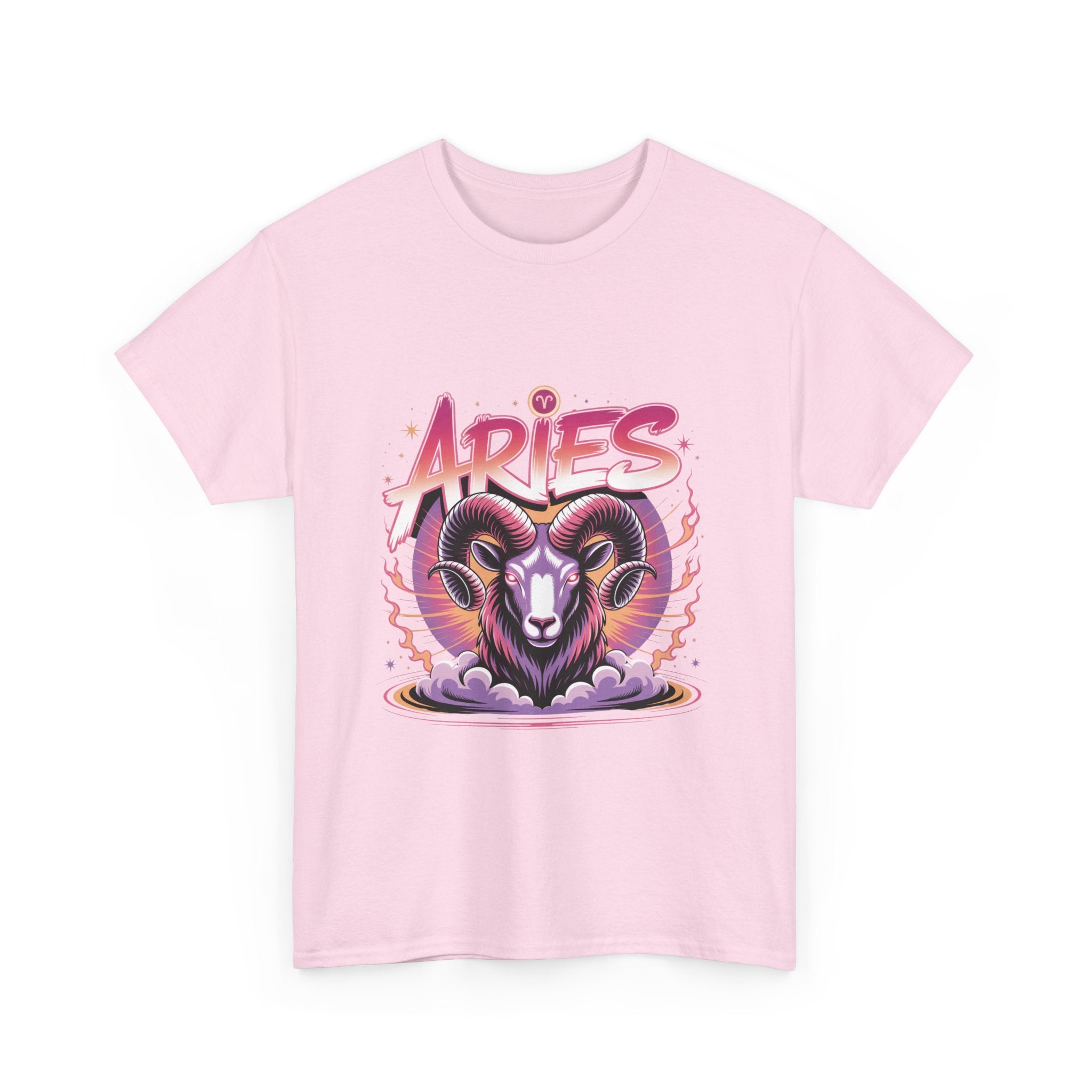 Neon Aries Zodiac Tee