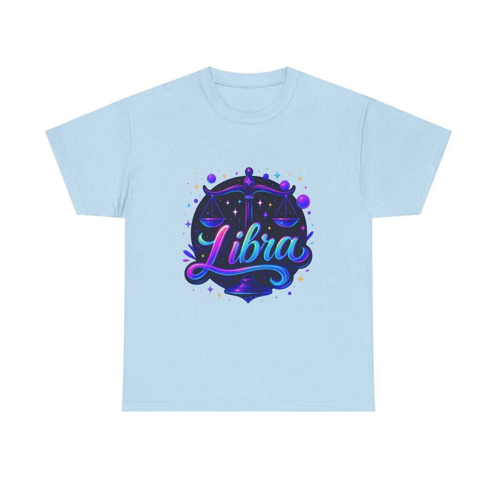 Neon Libra Zodiac Tee