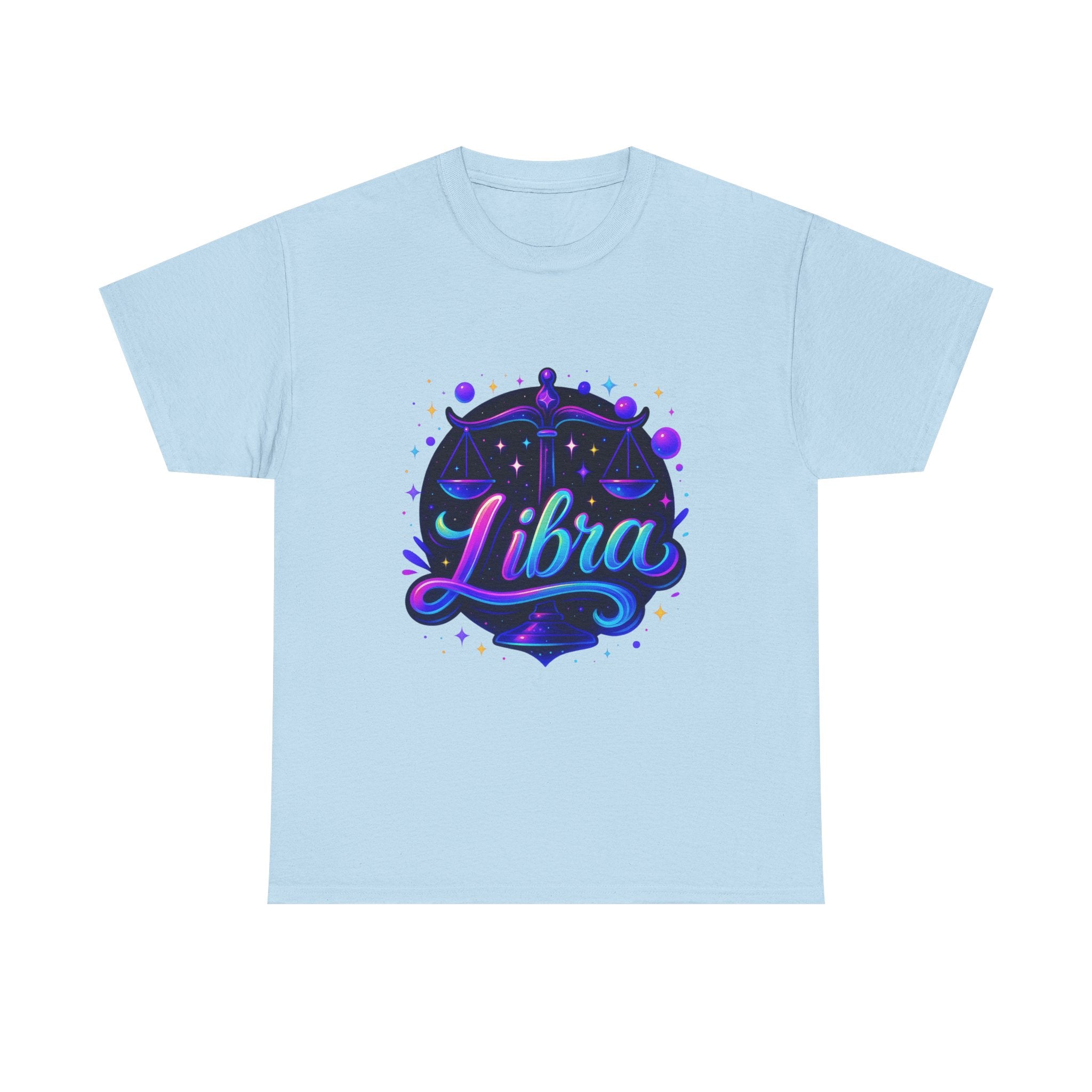 Neon Libra Zodiac Tee