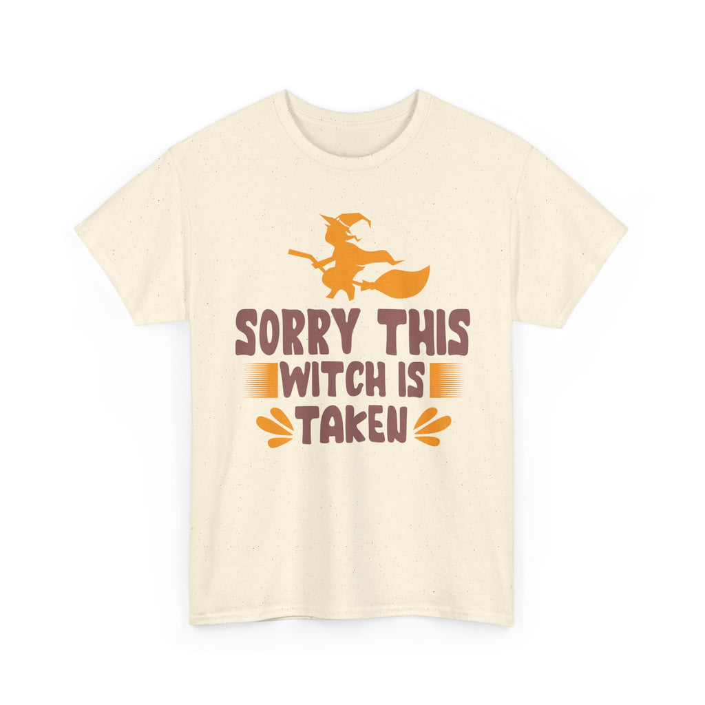 Sorry, This Witch Is Taken Halloween T-Shirt
