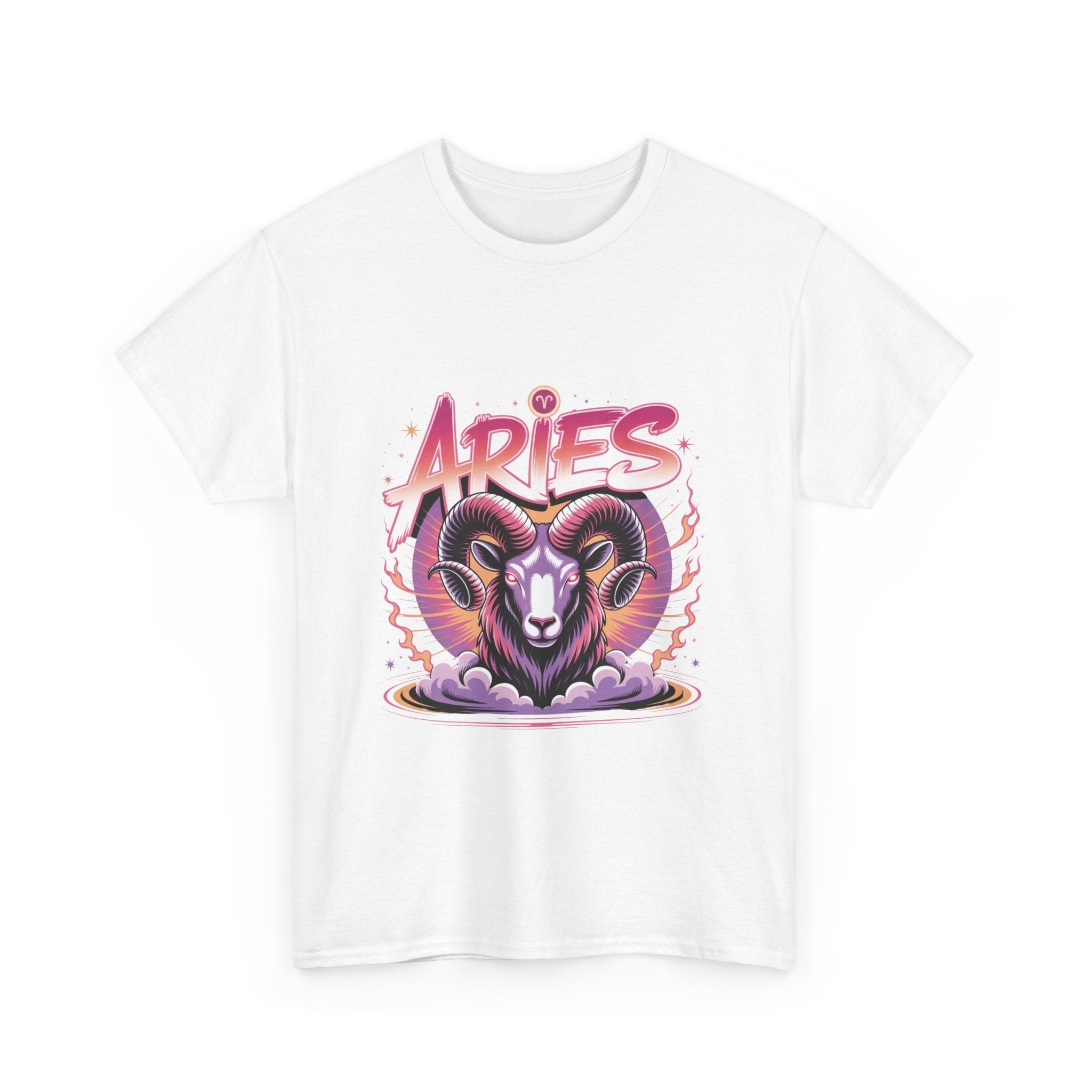 Neon Aries Zodiac Tee