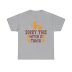 Sorry, This Witch Is Taken Halloween T-Shirt
