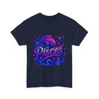 Neon Pisces Zodiac Tee