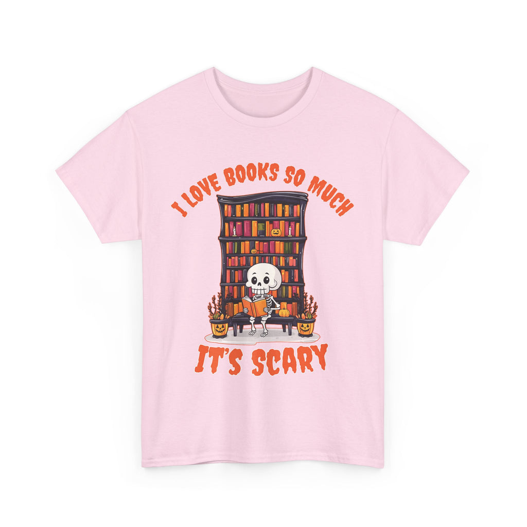 Funny Halloween Skeleton Book Lover Reading Adults Kids Book Premium T-Shirt