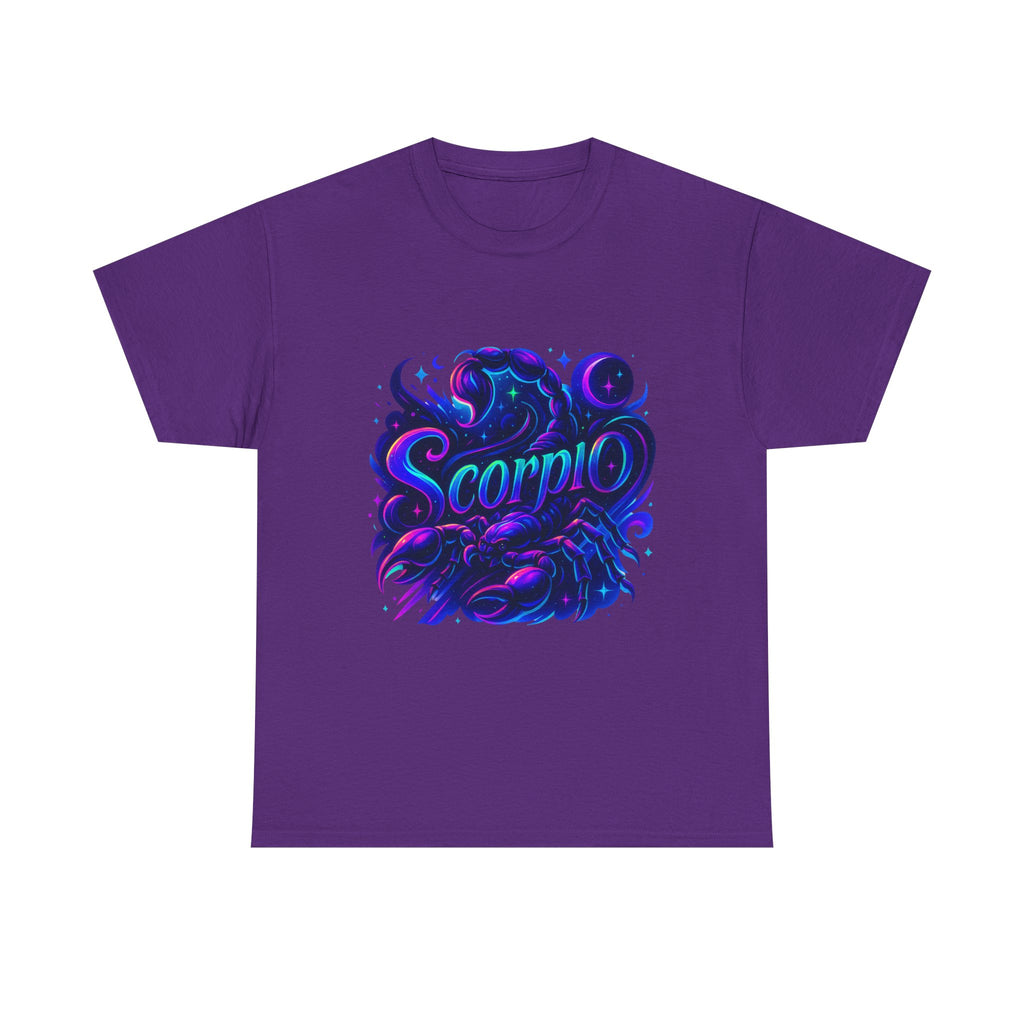 Neon Scorpio Zodiac Tee