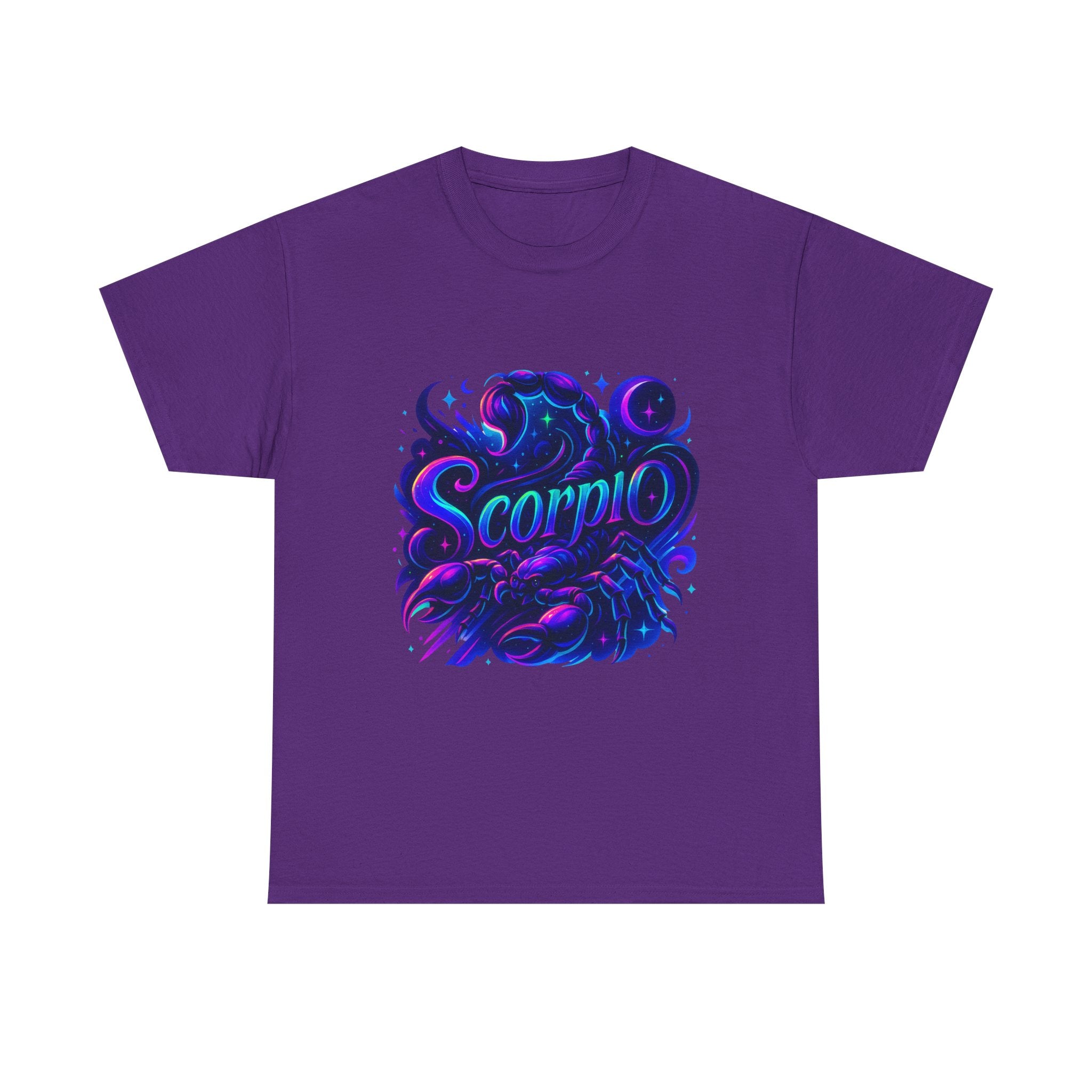 Neon Scorpio Zodiac Tee