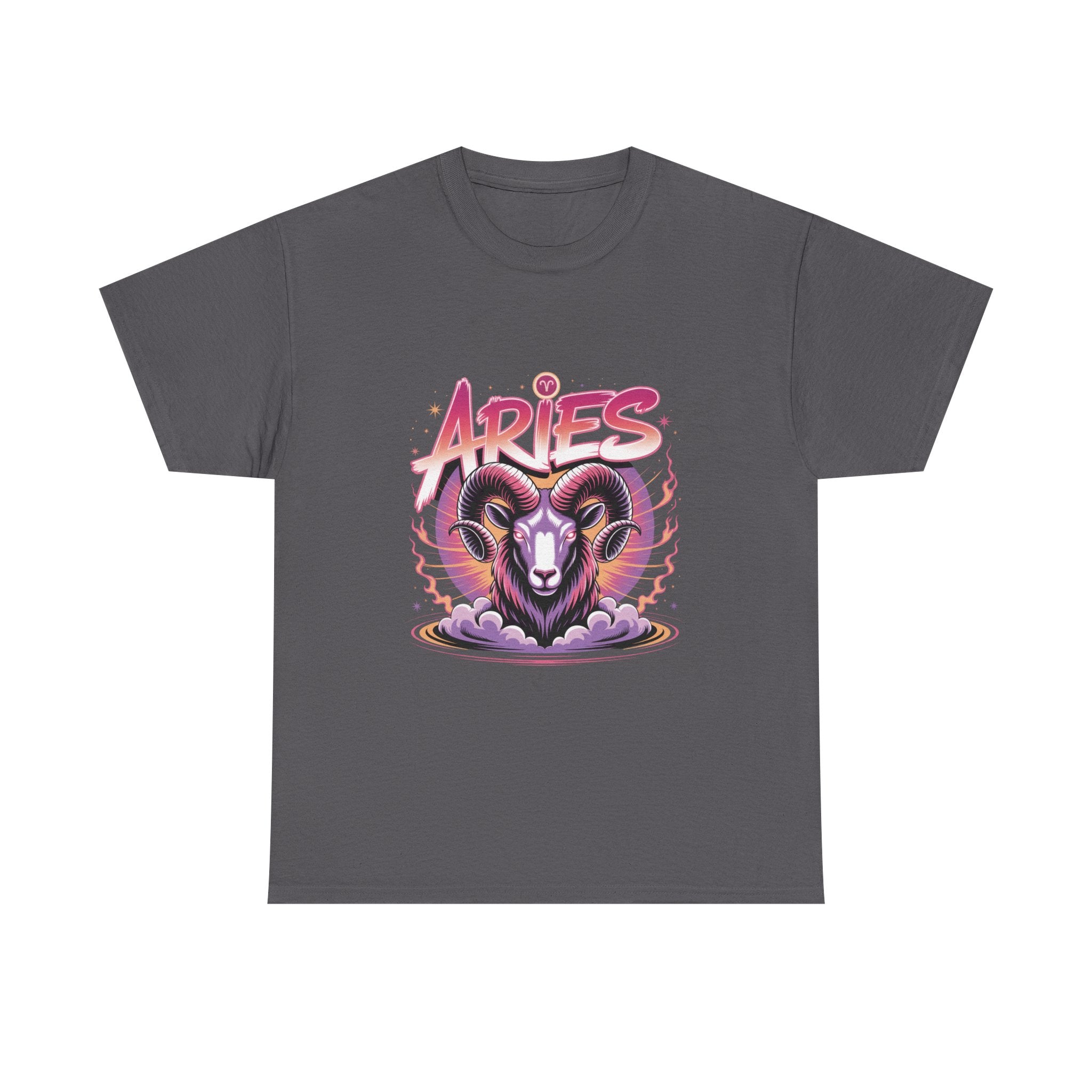 Neon Aries Zodiac Tee