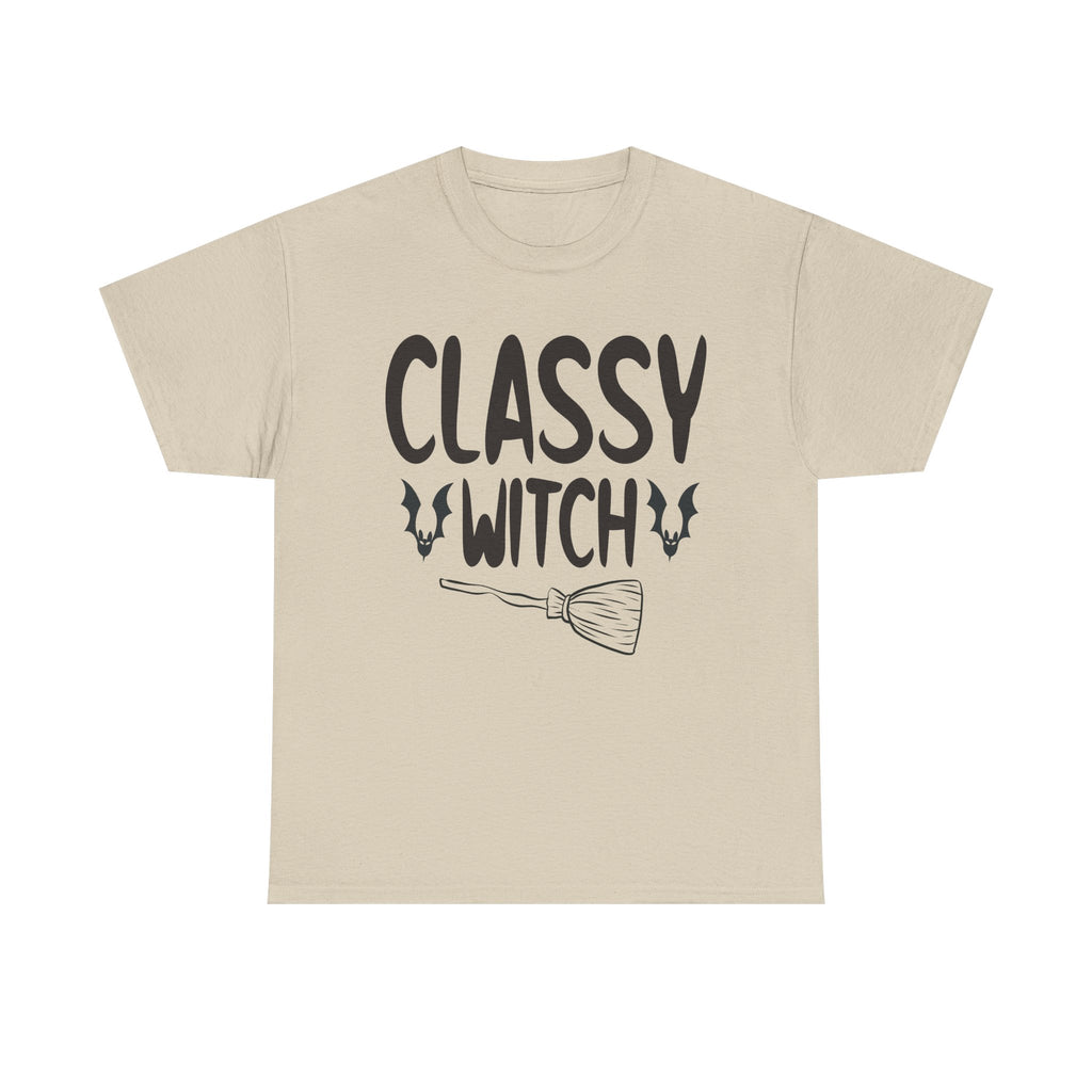 Classy Witch Halloween Tee