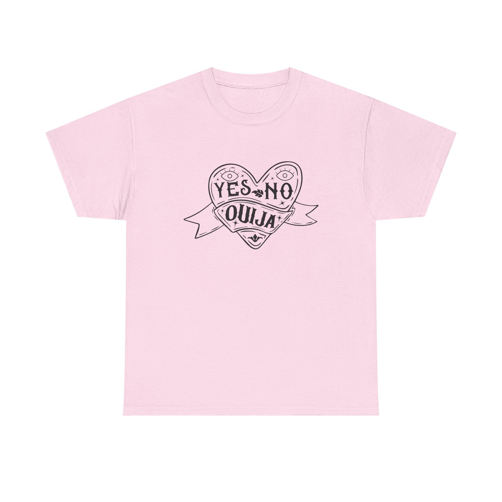 Unisex Tee - Yes No Ouija Graphic Print Shirt