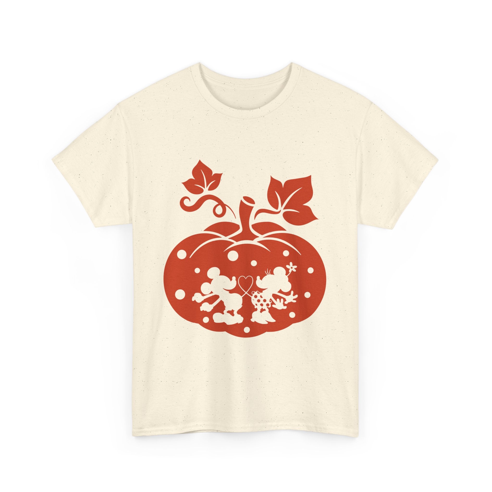 pumpkin carved Mickey & Minnie Graphic Tee