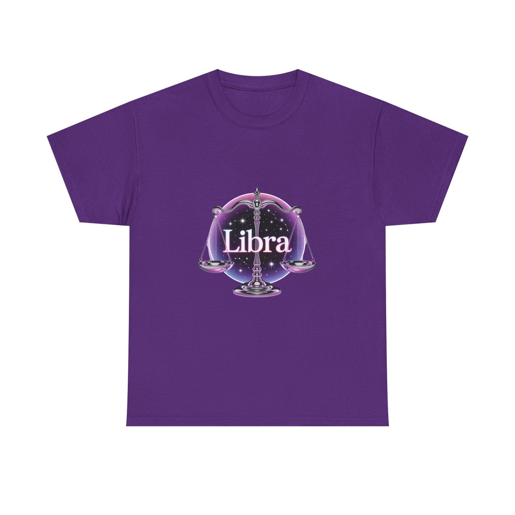 Neon Libra Zodiac Tee