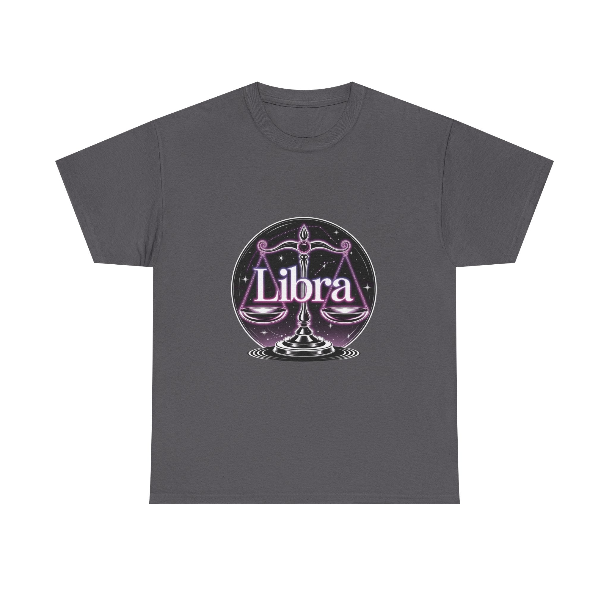 Neon Libra Zodiac Tee