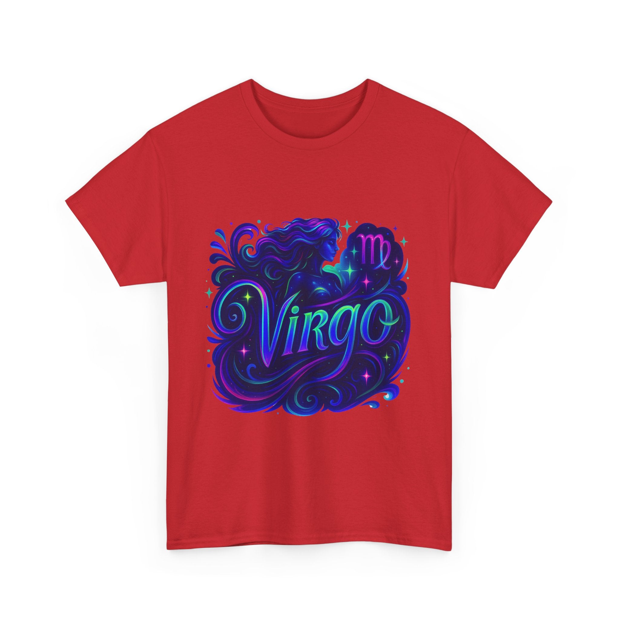 Neon Virgo Zodiac Tee