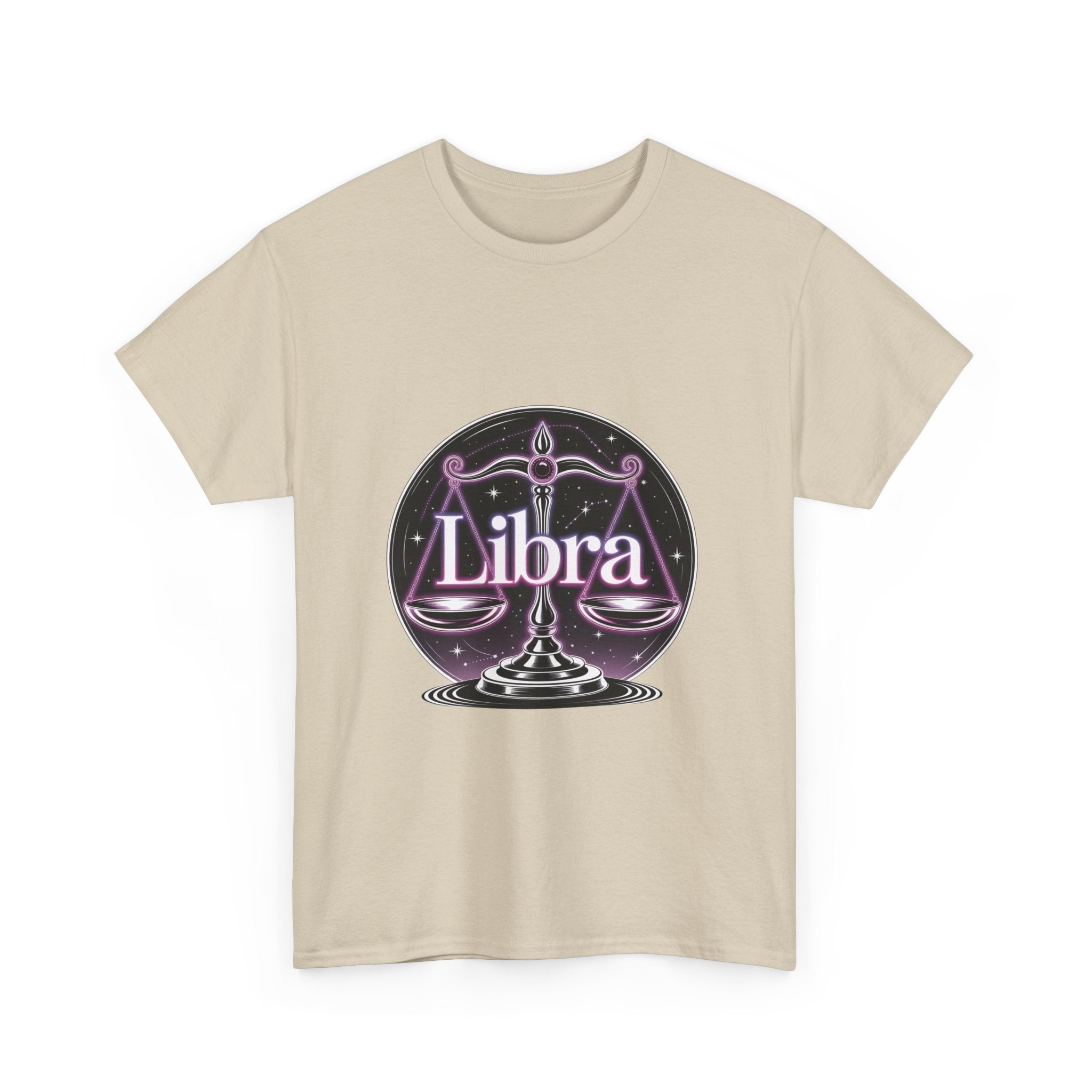 Neon Libra Zodiac Tee