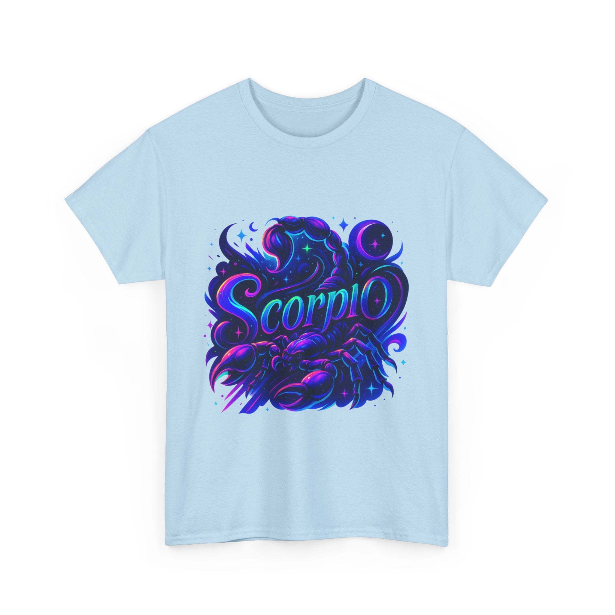 Neon Scorpio Zodiac Tee