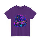 Neon Capricorn Zodiac Tee