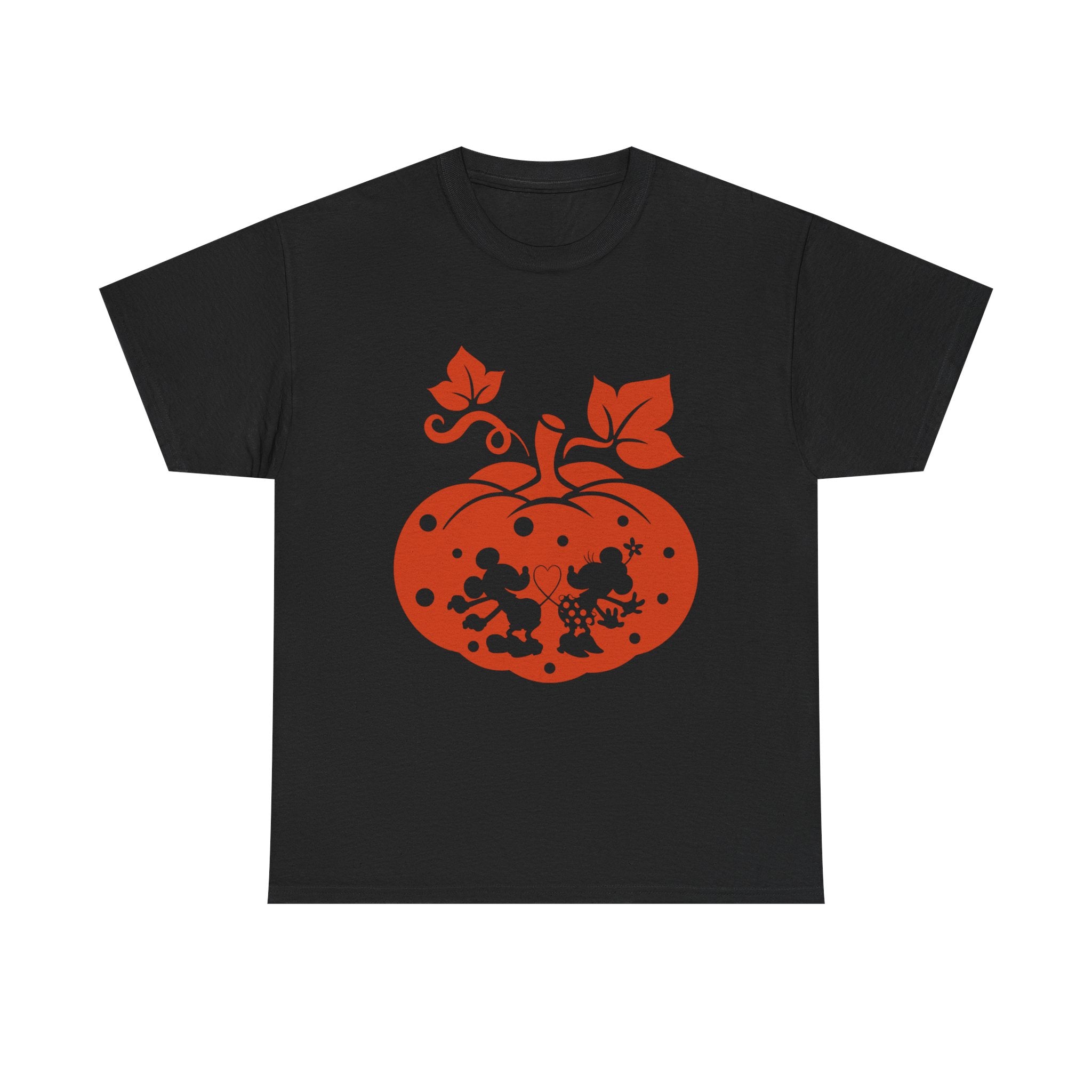 pumpkin carved Mickey & Minnie Graphic Tee