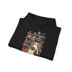 Ghost Reading Halloween Book Lover Hoodie