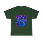 Neon Aquarius Zodiac Tee