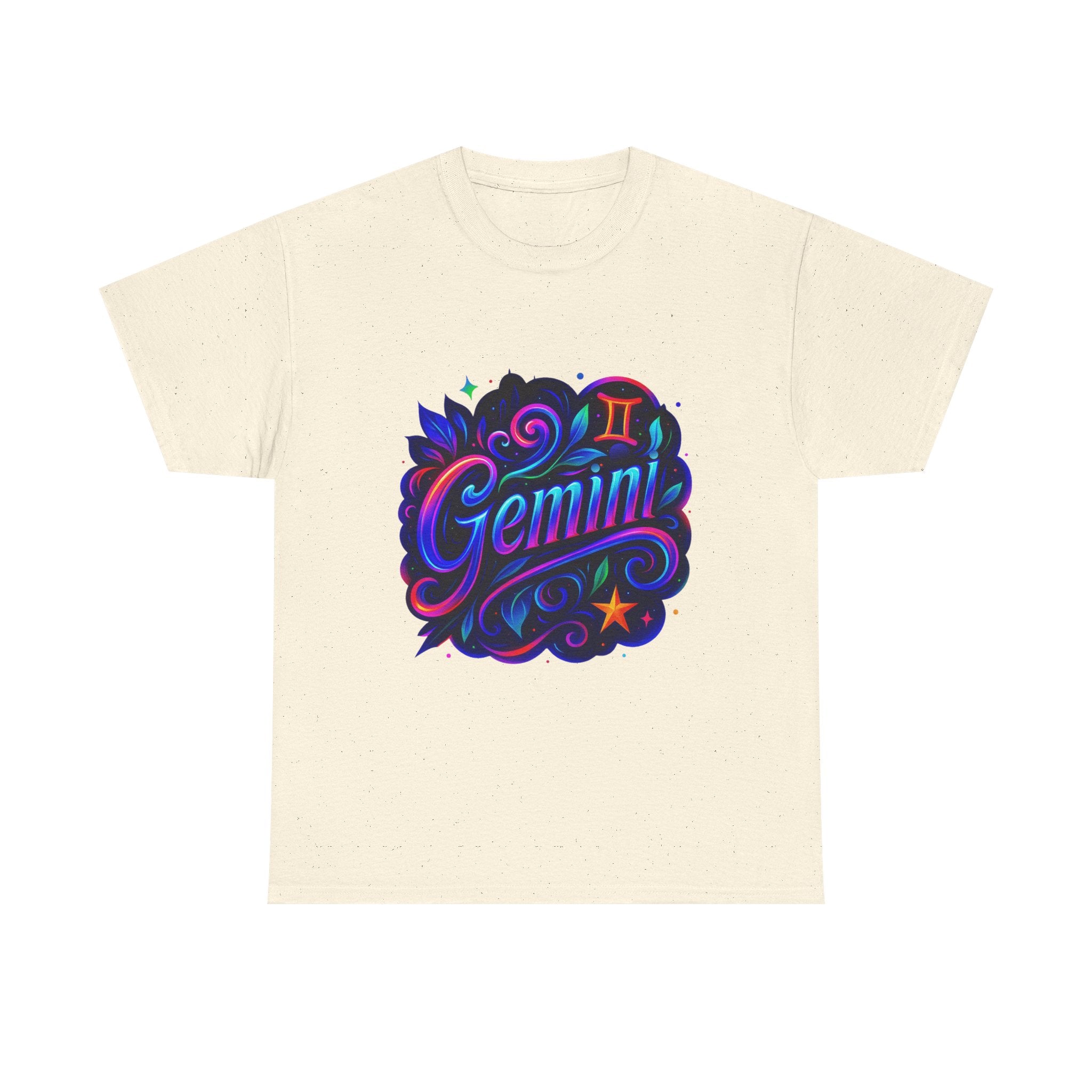 Neon Gemini Zodiac Tee