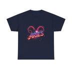 Neon Aries Zodiac Tee