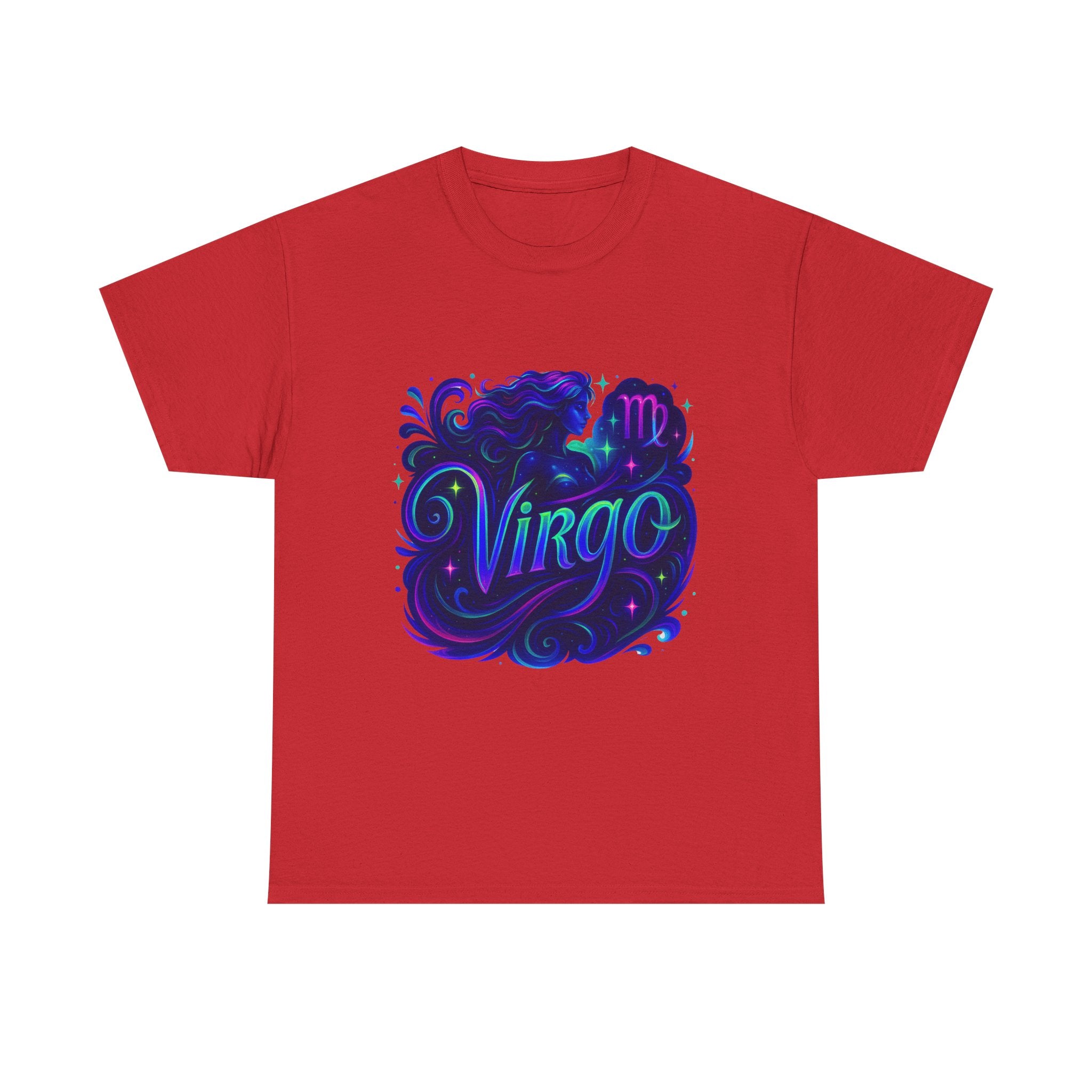 Neon Virgo Zodiac Tee
