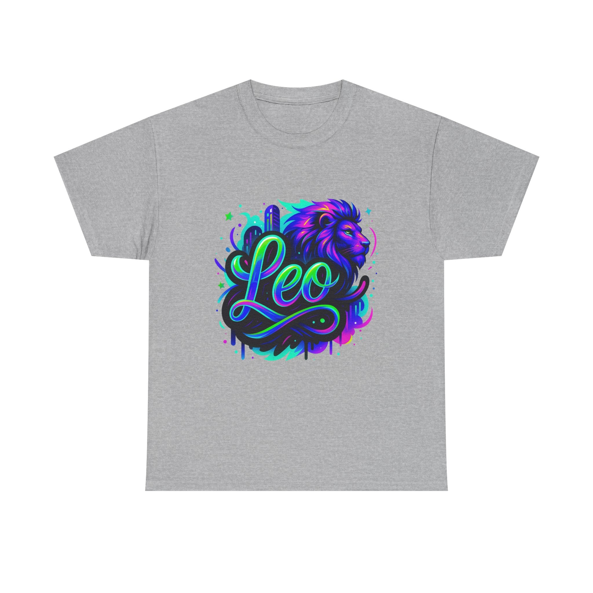 Neon Leo Zodiac Tee