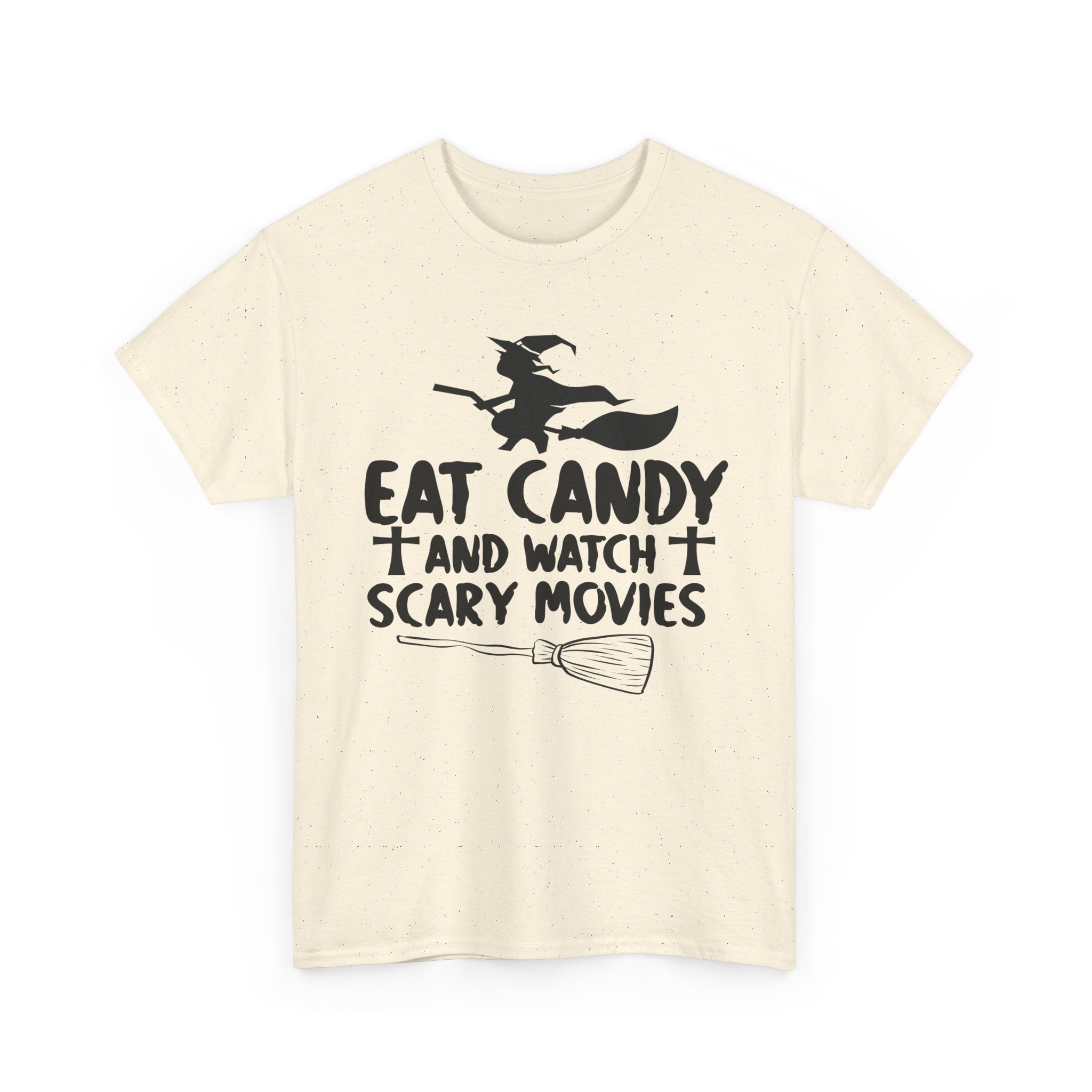 Eat Candy And Watch Scary Movies Halloween T-Shirt