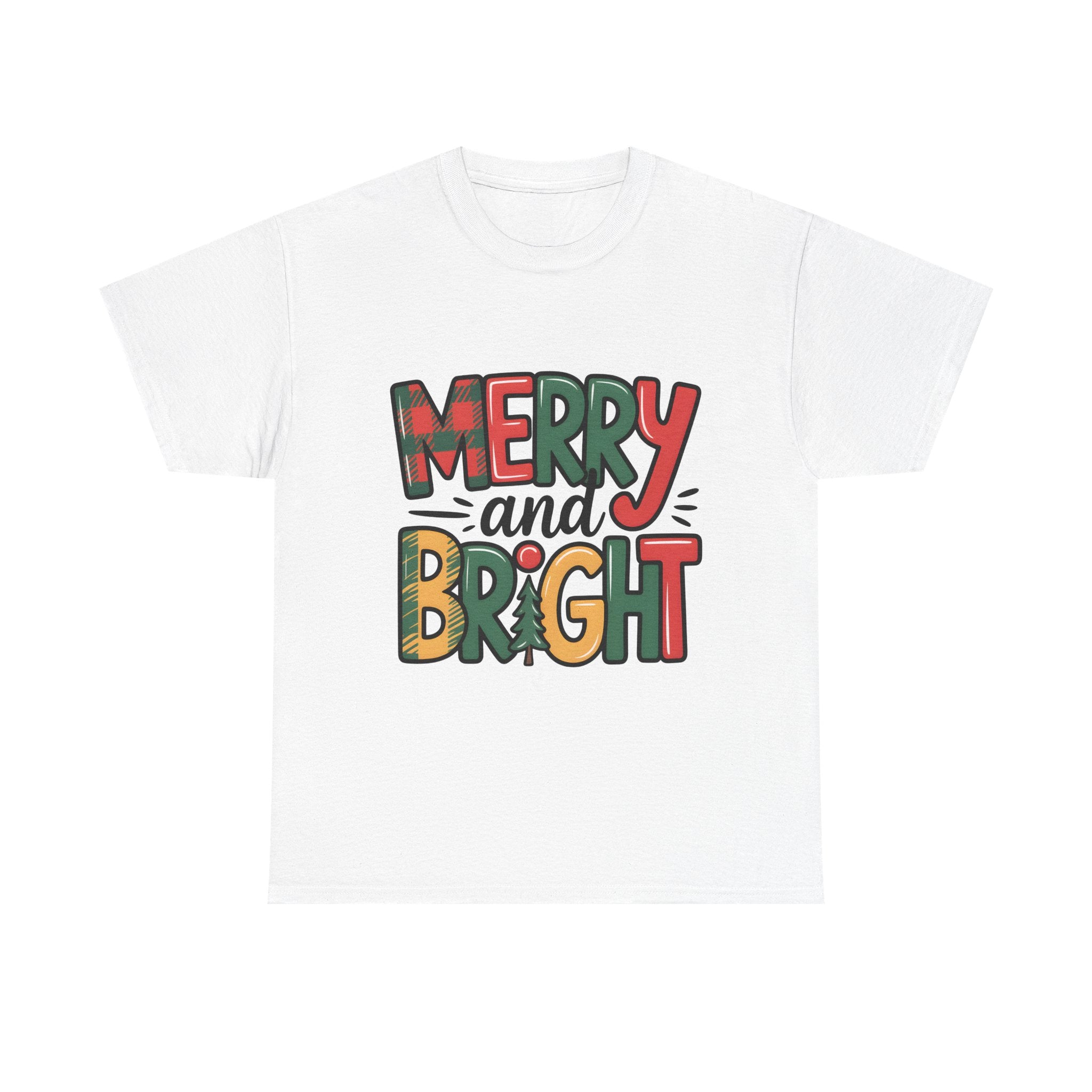 merry and bright graphic Tee