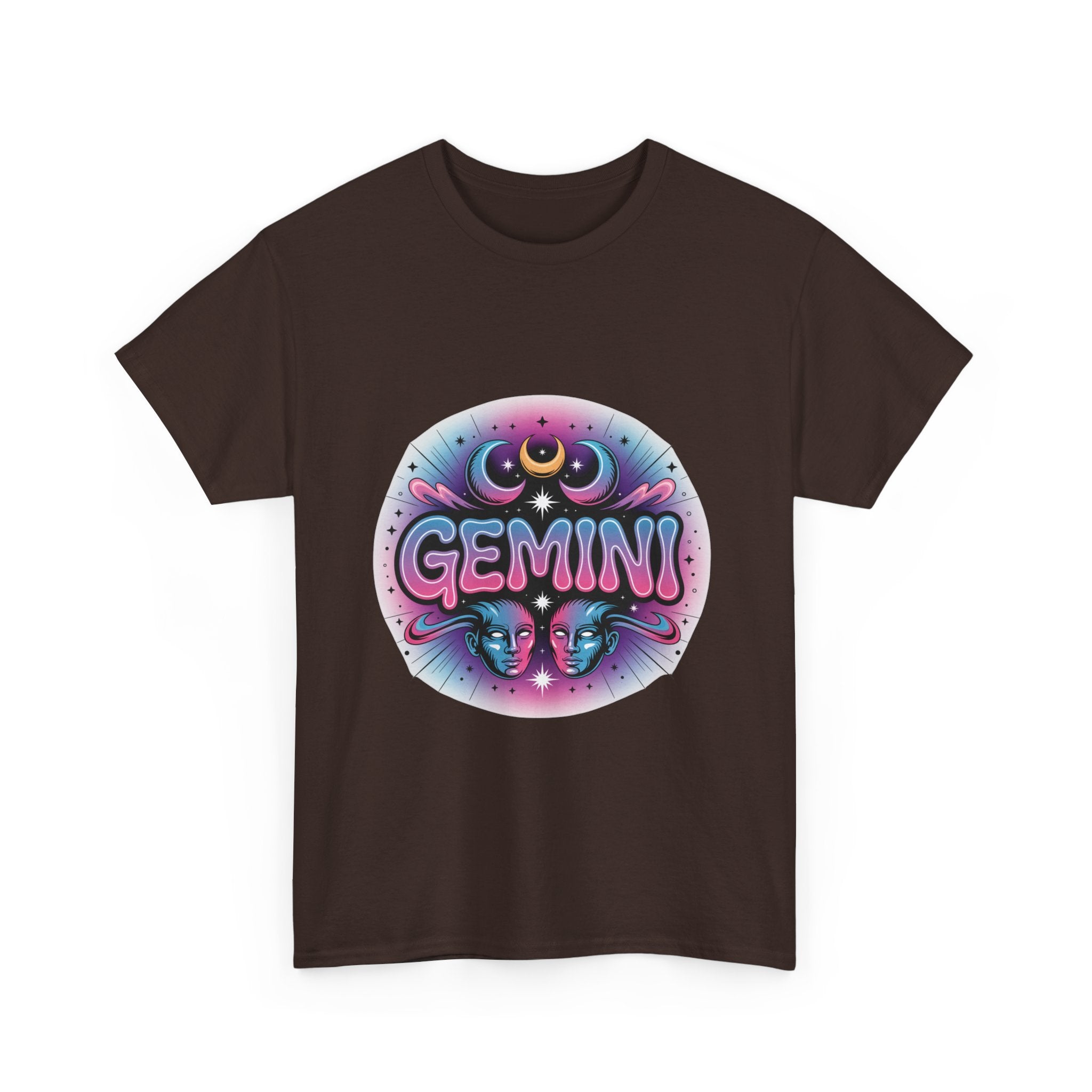 Neon Gemini Zodiac Tee
