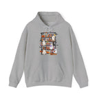 Ghost Reading Books Halloween Hoodie