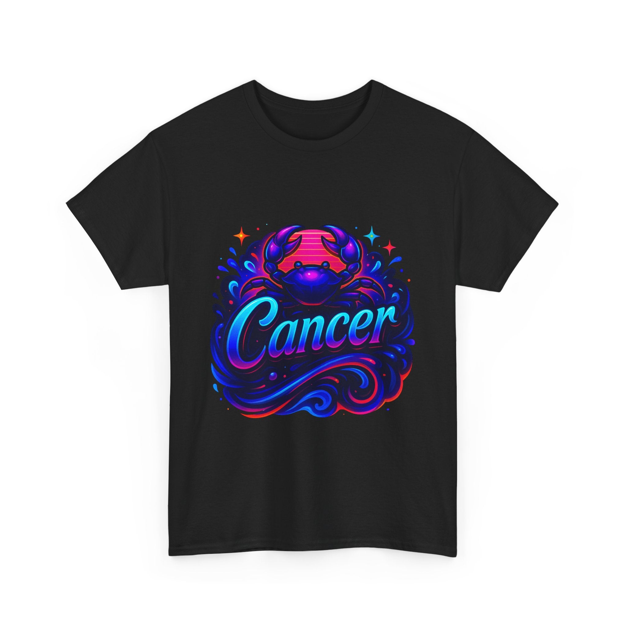 Neon Cancer Zodiac Tee