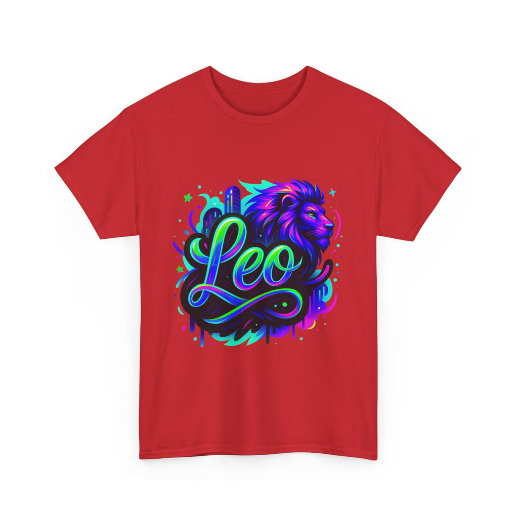 Neon Leo Zodiac Tee