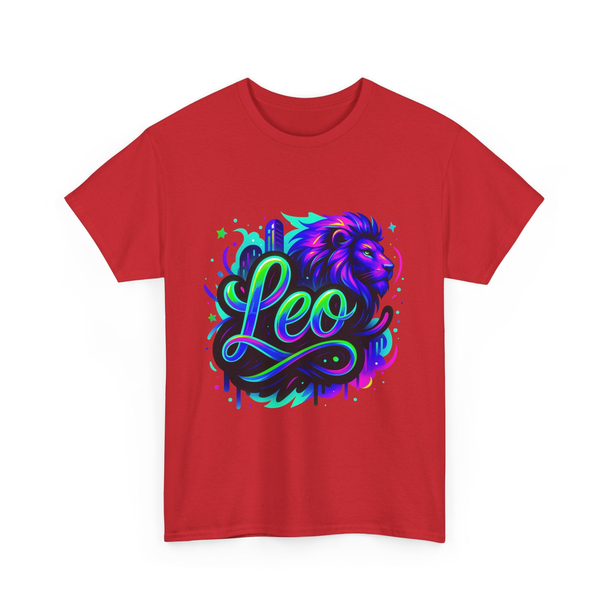 Neon Leo Zodiac Tee