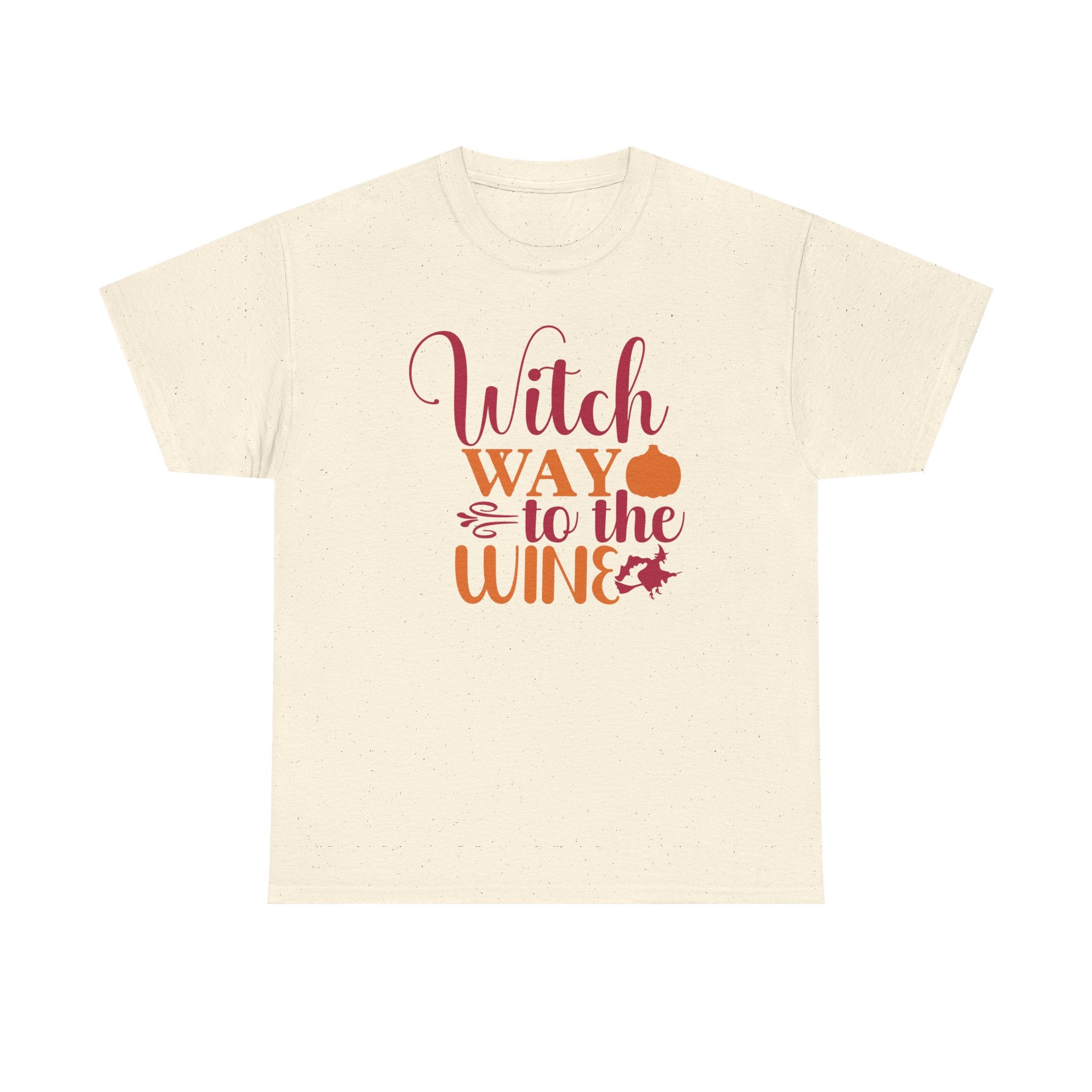 Witch Way To The Wine Halloween Tee